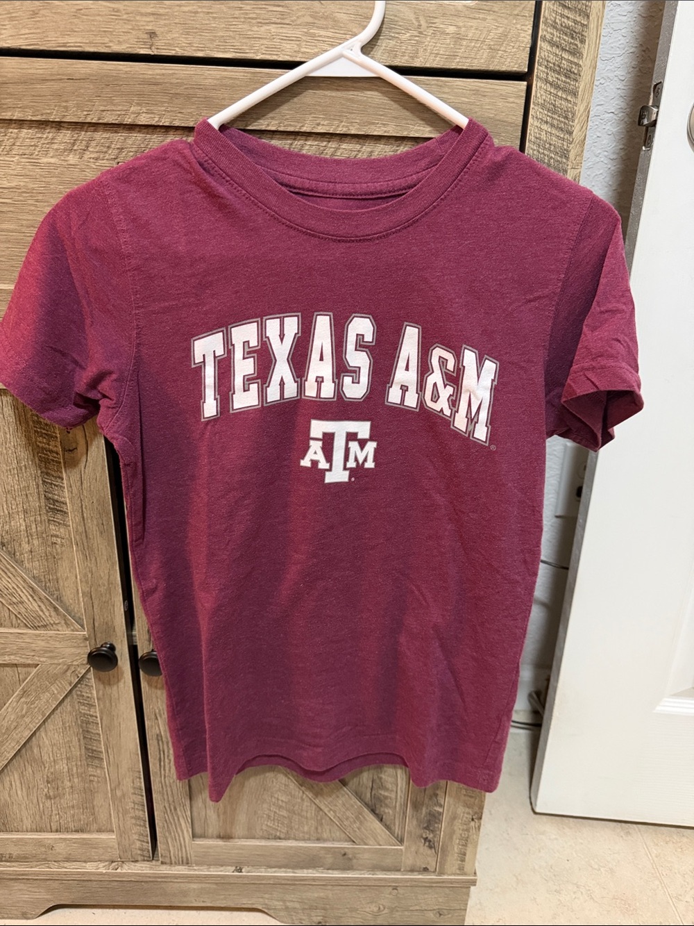 Youth Maroon Graphic Texas A&M Tee